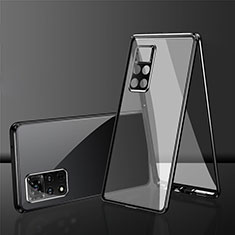 Custodia Lusso Alluminio Laterale Specchio 360 Gradi Cover per Xiaomi Redmi  Note 11 Pro 4G Argento