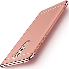 Custodia Lusso Alluminio per Huawei Honor 6X Oro Rosa