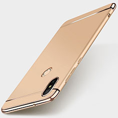 Custodia Lusso Metallo Laterale e Plastica Cover M01 per Xiaomi Mi A2 Lite Oro