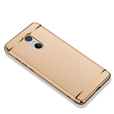 Custodia Lusso Metallo Laterale e Plastica Cover M01 per Xiaomi Redmi Note 4X High Edition Oro