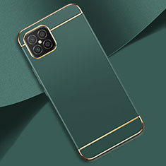 Custodia Lusso Metallo Laterale e Plastica Cover per Huawei Nova 8 SE 4G Verde Notte