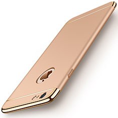 Custodia Lusso Metallo Laterale e Plastica per Apple iPhone 6 Oro