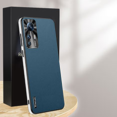 Custodia Lusso Pelle Cover AT1 per Xiaomi Mi 12T 5G Blu