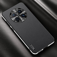 Custodia Lusso Pelle Cover AT2 per Huawei Mate 50 Pro Nero