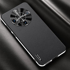 Custodia Lusso Pelle Cover AT2 per Huawei Mate 60 Nero