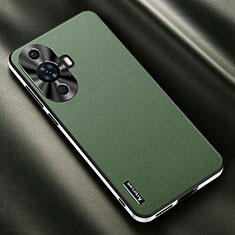 Custodia Lusso Pelle Cover AT2 per Huawei Nova 11 Ultra Verde