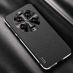 Custodia Lusso Pelle Cover AT2 per Xiaomi Mi 13 Ultra 5G Nero