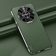 Custodia Lusso Pelle Cover AT3 per Huawei Mate 60 Pro+ Plus Verde