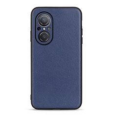 Custodia Lusso Pelle Cover B01H per Huawei Honor 50 SE 5G Blu