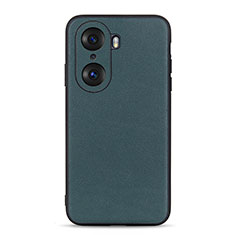 Custodia Lusso Pelle Cover B01H per Huawei Honor 60 Pro 5G Verde