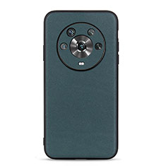 Custodia Lusso Pelle Cover B01H per Huawei Honor Magic4 5G Verde