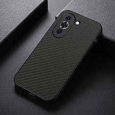 Custodia Lusso Pelle Cover B01H per Huawei Nova 10 Nero