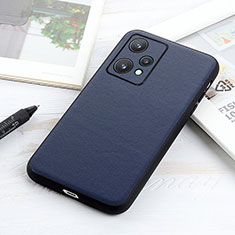 Custodia Lusso Pelle Cover B01H per Realme V25 5G Blu