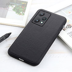 Custodia Lusso Pelle Cover B01H per Realme V25 5G Nero