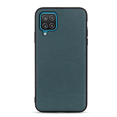 Custodia Lusso Pelle Cover B01H per Samsung Galaxy A12 Nacho Verde