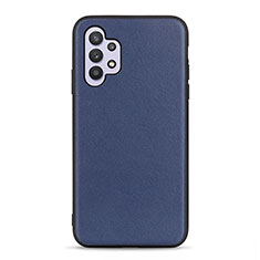 Custodia Lusso Pelle Cover B01H per Samsung Galaxy A32 5G Blu