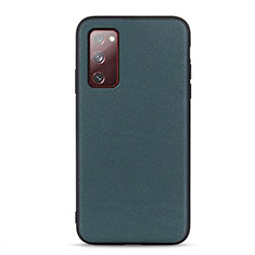 Custodia Lusso Pelle Cover B01H per Samsung Galaxy S20 Lite 5G Verde