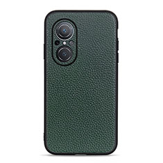 Custodia Lusso Pelle Cover B02H per Huawei Nova 9 SE Verde