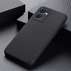 Custodia Lusso Pelle Cover B02H per OnePlus Nord CE 2 5G Nero