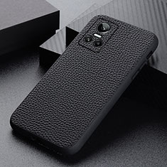 Custodia Lusso Pelle Cover B02H per Realme GT Neo3 5G Nero