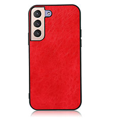 Custodia Lusso Pelle Cover B02H per Samsung Galaxy S23 Plus 5G Rosso