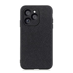 Custodia Lusso Pelle Cover B03H per Huawei Honor 60 SE 5G Nero