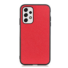 Custodia Lusso Pelle Cover B03H per Samsung Galaxy A23 4G Rosso