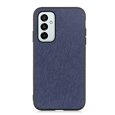 Custodia Lusso Pelle Cover B03H per Samsung Galaxy M23 5G Blu