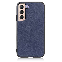 Custodia Lusso Pelle Cover B03H per Samsung Galaxy S21 Plus 5G Blu