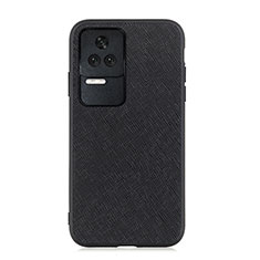 Custodia Lusso Pelle Cover B03H per Xiaomi Poco F4 5G Nero