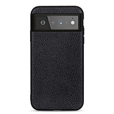 Custodia Lusso Pelle Cover B05H per Google Pixel 6 5G Nero