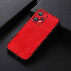 Custodia Lusso Pelle Cover B05H per Realme V25 5G Rosso