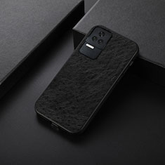 Custodia Lusso Pelle Cover B05H per Xiaomi Poco F4 5G Nero