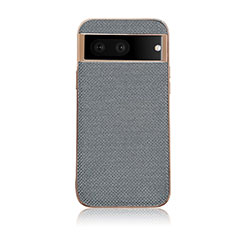 Custodia Lusso Pelle Cover B06H per Google Pixel 6a 5G Grigio