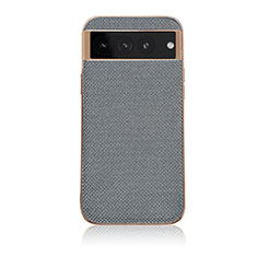 Custodia Lusso Pelle Cover B06H per Google Pixel 7 Pro 5G Grigio