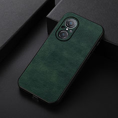 Custodia Lusso Pelle Cover B06H per Huawei Honor 50 SE 5G Verde