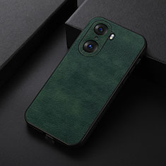 Custodia Lusso Pelle Cover B06H per Huawei Honor 60 Pro 5G Verde