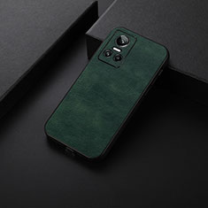 Custodia Lusso Pelle Cover B06H per Realme GT Neo3 5G Verde