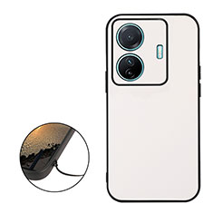 Custodia Lusso Pelle Cover B06H per Vivo iQOO Z6 Pro 5G Bianco