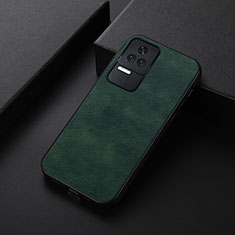 Custodia Lusso Pelle Cover B06H per Xiaomi Poco F4 5G Verde