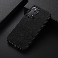 Custodia Lusso Pelle Cover B06H per Xiaomi Redmi Note 11 Pro 4G Nero