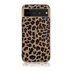 Custodia Lusso Pelle Cover B07H per Google Pixel 7 Pro 5G Marrone