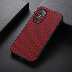 Custodia Lusso Pelle Cover B07H per Huawei Nova 9 SE Rosso