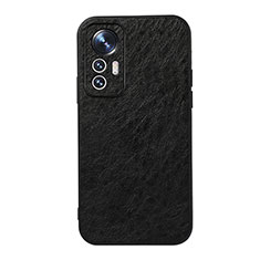 Custodia Lusso Pelle Cover B07H per Xiaomi Mi 12 Lite 5G Nero