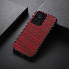 Custodia Lusso Pelle Cover B07H per Xiaomi Mi Mix 4 5G Rosso