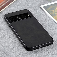 Custodia Lusso Pelle Cover B08H per Google Pixel 7 Pro 5G Nero