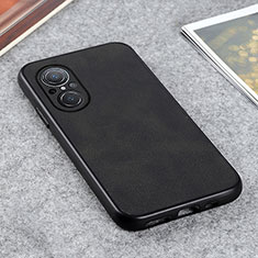 Custodia Lusso Pelle Cover B08H per Huawei Honor 50 SE 5G Nero