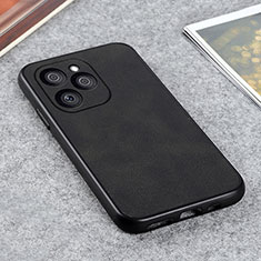 Custodia Lusso Pelle Cover B08H per Huawei Honor 60 SE 5G Nero