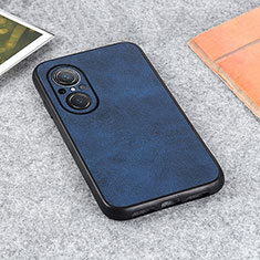 Custodia Lusso Pelle Cover B08H per Huawei Nova 9 SE Blu