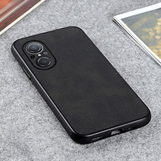 Custodia Lusso Pelle Cover B08H per Huawei Nova 9 SE Nero